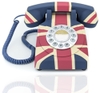 GPO Retro GPODPBUJ Union Jack Flag Desktop Push Button Telephone (Large Item)