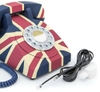 GPO Retro GPODPBUJ Union Jack Flag Desktop Push Button Telephone (Large Item)