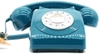 GPO Retro GPO746DPBAZ 746 Desktop Push Button Telephone - Azure Blue (Large Item, Blue)