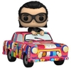 FUNKO POP! RIDE SUPER DELUXE: U2 - Bono with Achtung Baby Car (Large Item, Vinyl Figure)
