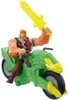 Mattel Collectible - Masters of the Universe Animated He-Man & Ground Ripper with Power Attack (He-Man, MOTU) (Large Item, Action Figure, Collectible)