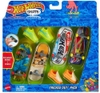 Mattel - Hot Wheels Skate Tony Hawk Tricked Out Pack, Fingerboard and Shoe 4-Pack (Large Item, Toy Car)