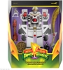 Super7 - Mighty Morphin Power Rangers ULTIMATES! Wave 4 - White TigerZord Warrior Mode (Large Item, Collectible, Figure, Action Figure)