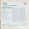 đĩa than Adam Wade – One Is A Lonely Number
