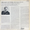 thuê vinyl Carl Maria von Weber / David Glazer – Concerto Nº 1, Clarinet / Concertino, Clarinet / Quintet Clarinet