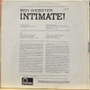 thuê vinyl Ben Webster – Intimate!