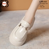 Giày Lười Nữ Xinh Đế Cao da bóng nhẹ 7cm L390-2111