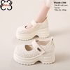 Giày Nữ Xinh Đế Cao Kiểu Pháp 9cm PS640-1390