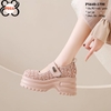 Giày Nữ Xinh Đế Cao Kiểu Pháp 9cm PS640-1390