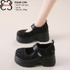 Giày Nữ Xinh Đế Cao Kiểu Pháp 9cm PS640-1390