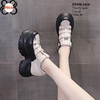 Giày Sandal Bít Mũi , Giày Đế Cao 9CM PS590-1416