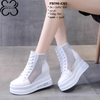 Giày Cổ Cao Lưới Đế Xuồng 8cm PB590-4202