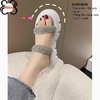 Dép Nữ Xinh 2 Quai Đá 5CM X199-0510