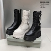 Giày Boots cổ lỡ 3 quai Đế xuồng 9.5cm PB590-4188