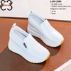 Slip-on Giày Lười Nữ Đế Xuồng 10cm L695-2080