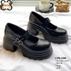 Giày Búp Bê Nữ Cao Gót Đế Vuông 7.5CM L590-2588