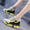 Giày Sneakers đế cao sợi co giãn 9cm PS599-1226