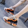Giày Sneakers đế cao sợi co giãn 9cm PS599-1226