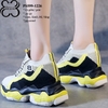 Giày Sneakers đế cao sợi co giãn 9cm PS599-1226
