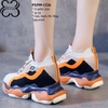 Giày Sneakers đế cao sợi co giãn 9cm PS599-1226