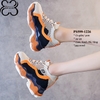 Giày Sneakers đế cao sợi co giãn 9cm PS599-1226