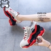 Giày Sneakers đế cao sợi co giãn 9cm PS599-1226