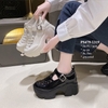 Giày Nữ Đế Xuồng 9cm Siêu nhẹ da mềm PS479-1319