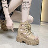 Sandal Kéo khóa gót 11CM  XOD699-309