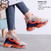 Giày Sneakers đế cao sợi co giãn 9cm PS599-1226