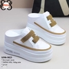 Giày Sục Quai Dán Co Giãn Đế Xuồng 10CM S590-5023
