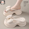 Dép Xuồng Nơ Xinh 7CM X390-0686
