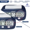 Đồng hồ Cờ vua thi đấu loại nhỏ gọn LEAP PQ 9923 (mẫu nâng cấp của PQ9907S)