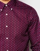 Áo sơmi tím Tommy Hilfiger