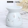 Lọ Gốm Sứ Bát Tràng Đốt Tinh Dầu Nến Tealight