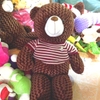 Gấu Teddy áo nhồi bông