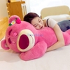 Gấu dâu Lotso nằm ngủ lông xù
