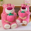 Gấu dâu Lotso ngồi ôm dâu