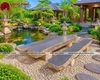 BỘ BÀN GHẾ ĐÁ BAZAN TỰ NHIÊN NGUYÊN KHỐI