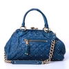 Túi Marc Jacobs Stam Màu Xanh Đính Đinh Tán Khóa Vàng