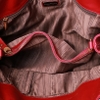 Túi Salvatore Màu Đỏ Khóa Vàng