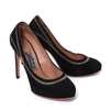 Giày Salvatore Pumps 6.5C Black Khóa Vàng