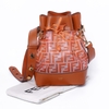 Túi Fendi Bucket Màu Cam Khóa Vàng