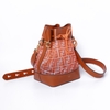 Túi Fendi Bucket Màu Cam Khóa Vàng