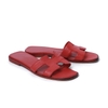 Sandal Hermès Oran 36 Da Epsom Màu Đỏ