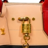 Túi Louis Vuitton City Steamer Màu Đen Beige Khóa Vàng