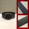 KG-Belt Versace mặt bầu dục da đen, shw