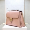 Túi Gucci interlocking màu hồng khóa trắng size L