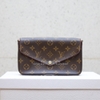 Túi LV Felicie Pochette monogram canvas brown