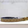 Belt LV dauphine monogram khóa vàng size 85
