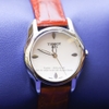 KG-Đồng hồ Tissot 1853 mặt trắng dây đỏ vân cá sấu
